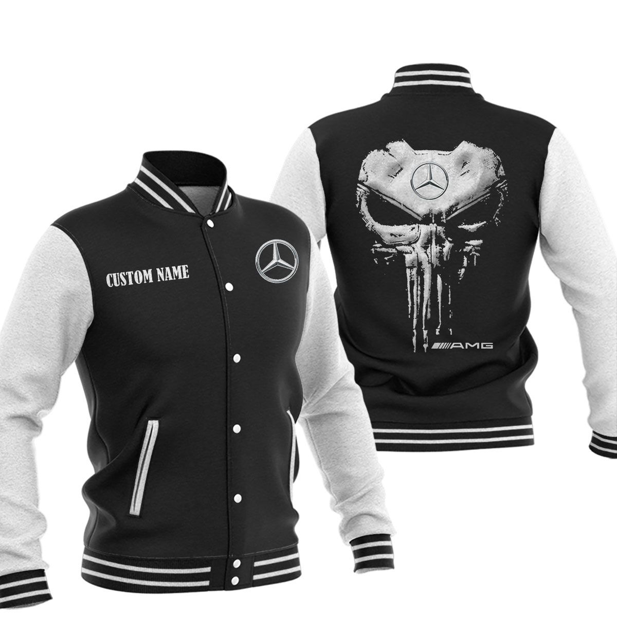 AMG Baseball Jacket, Multicolor - Famjoys AMG Baseball Jacket, Multicolor - Famjoys