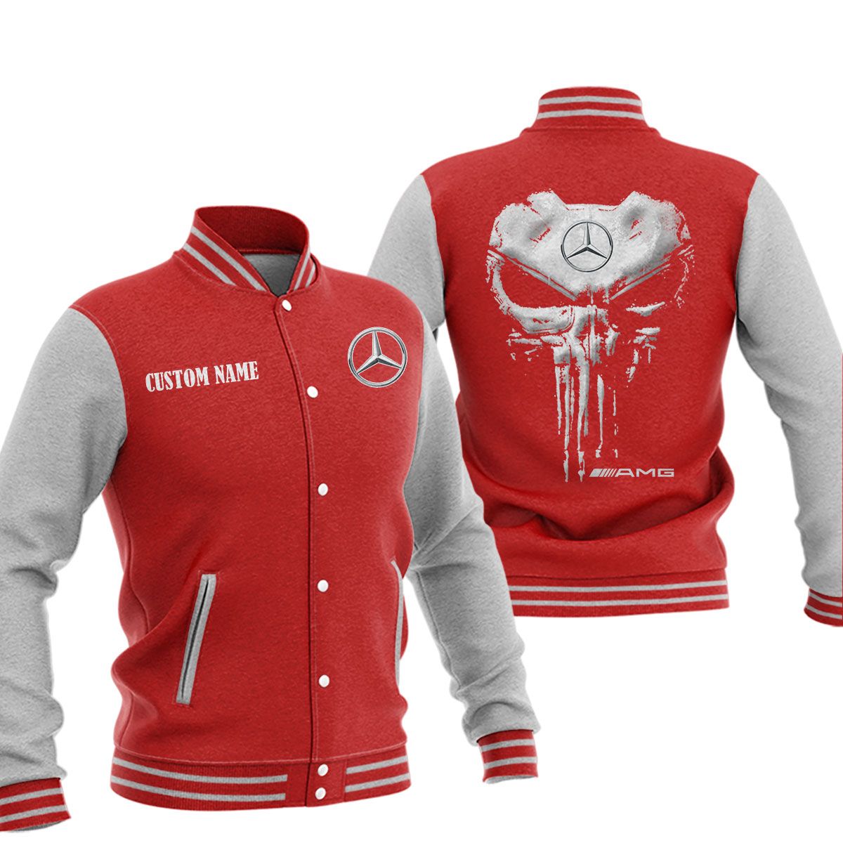 AMG Baseball Jacket, Multicolor - Famjoys AMG Baseball Jacket, Multicolor - Famjoys