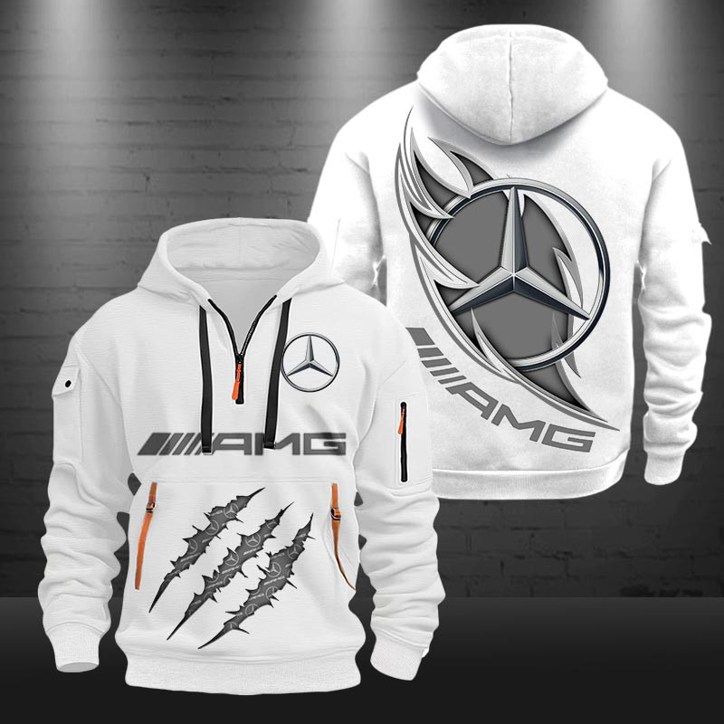 AMG New Zip Hoodie 04 Multicolor - Famjoys AMG New Zip Hoodie 04 Multicolor - Famjoys