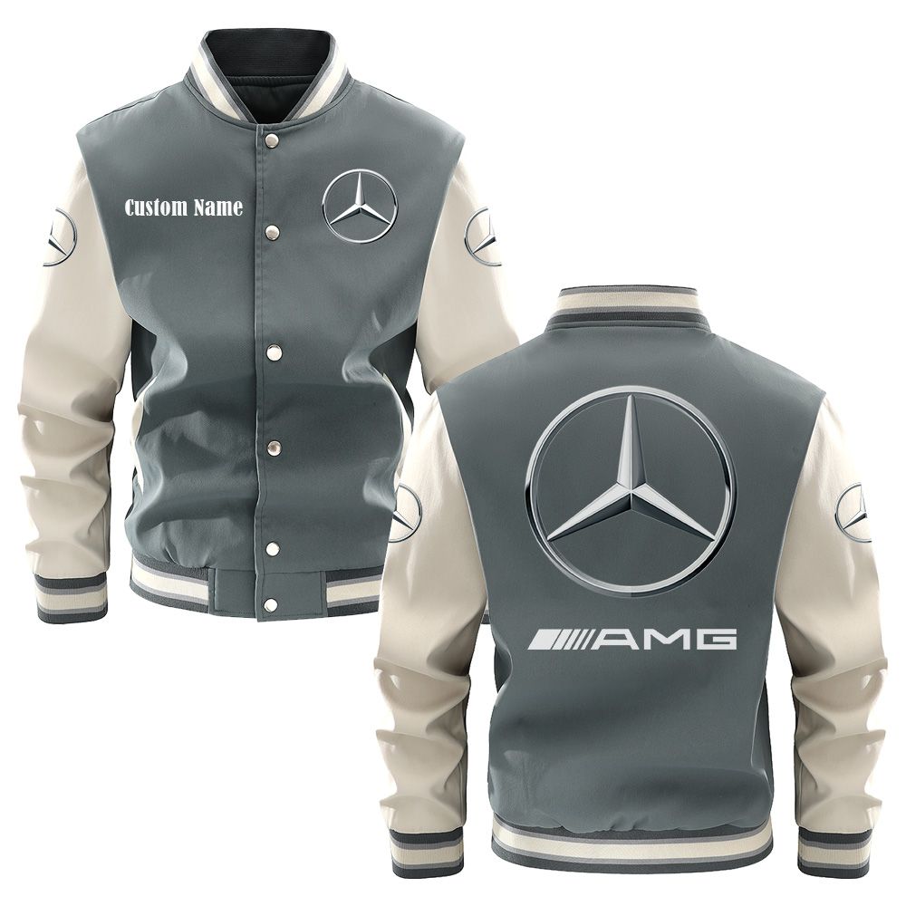 AMG Varsity Jacket, Baseball jacket, Letterman Jacket Customize Name, Multicolor - Famjoys AMG Varsity Jacket, Baseball jacket, Letterman Jacket Customize Name, Multicolor - Famjoys