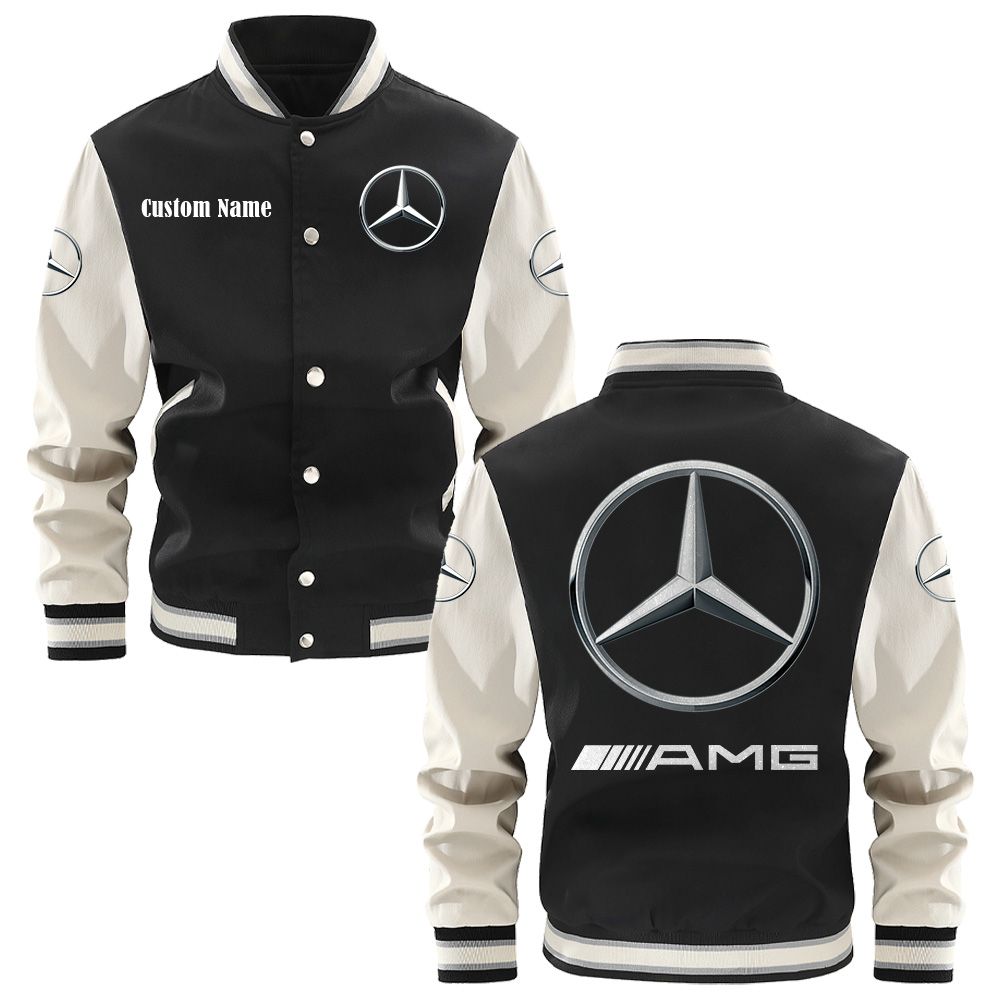 AMG Varsity Jacket, Baseball jacket, Letterman Jacket Customize Name, Multicolor - Famjoys AMG Varsity Jacket, Baseball jacket, Letterman Jacket Customize Name, Multicolor - Famjoys