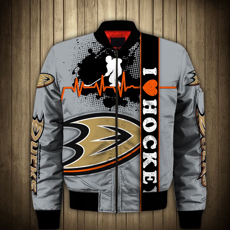 Anaheim Ducks Jacket 3D - Famjoys Anaheim Ducks Jacket 3D - Famjoys