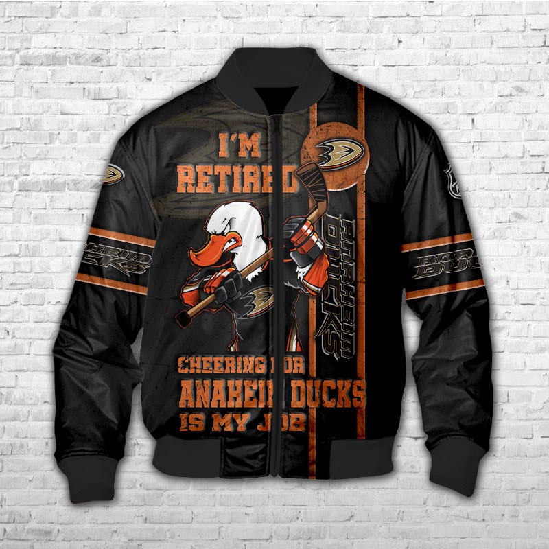 Anaheim Ducks Jackets I'm Retired - Famjoys Anaheim Ducks Jackets I'm Retired - Famjoys