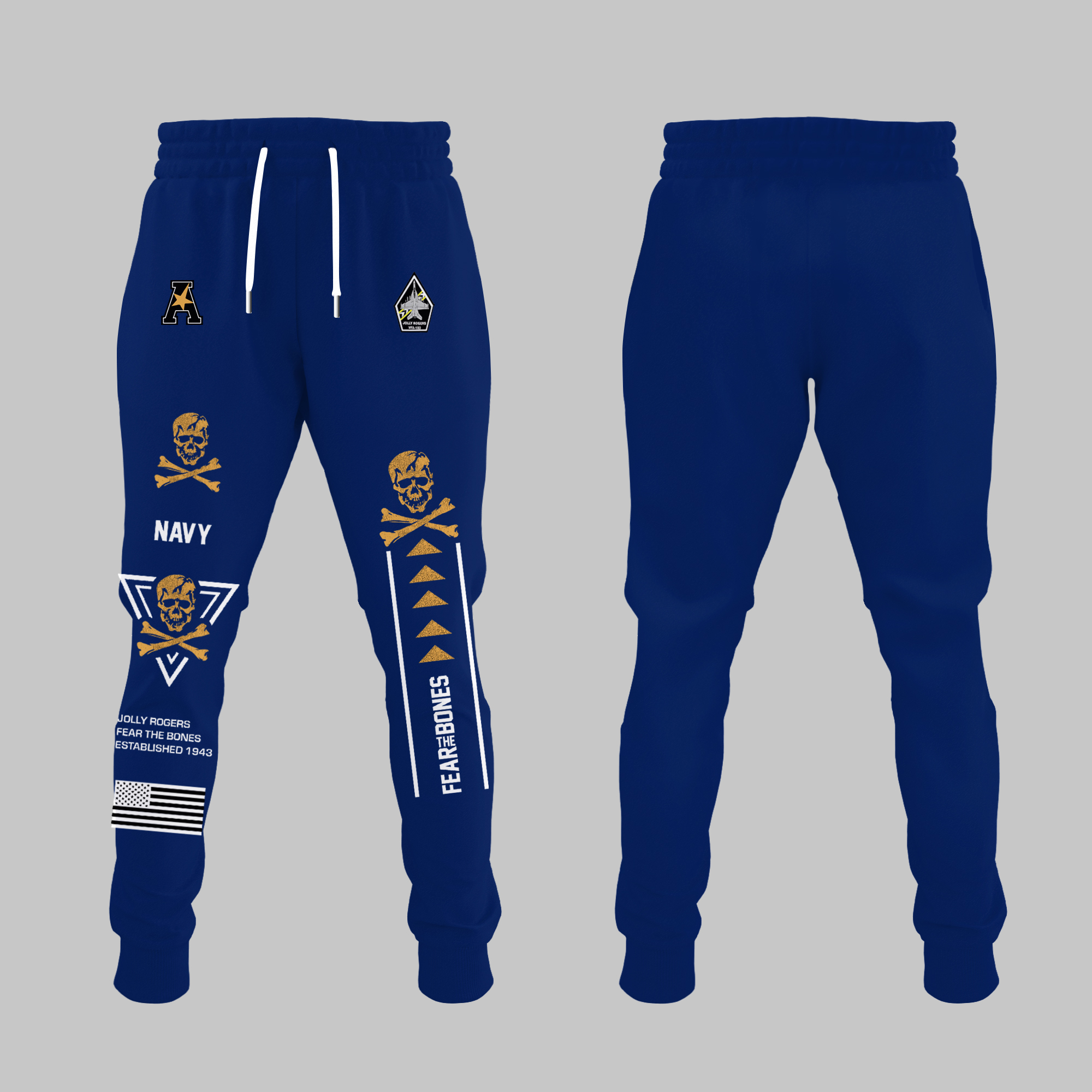 Angel Of Death Jolly Rogers Navy Midshipmen Hoodie - Famjoys Angel Of Death Jolly Rogers Navy Midshipmen Hoodie - Famjoys