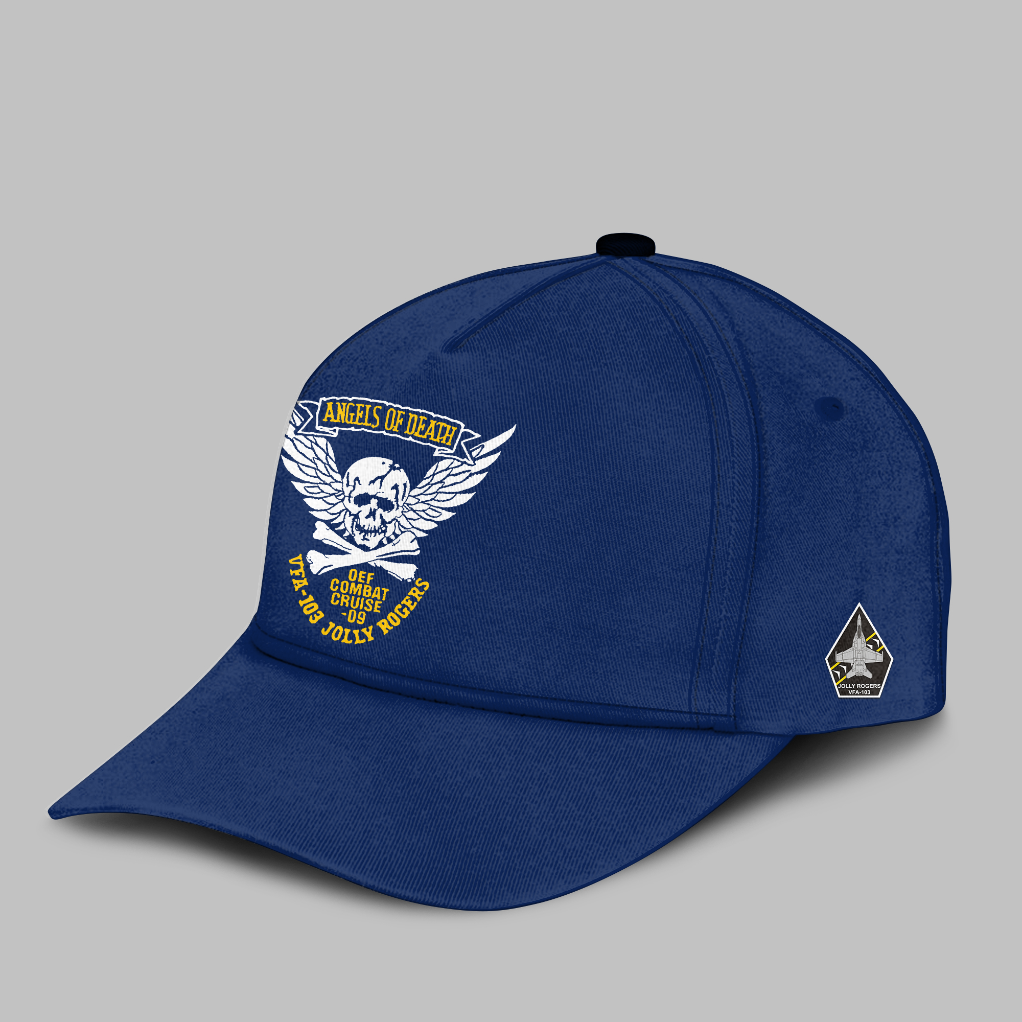 Angel Of Death Jolly Rogers Navy Midshipmen Hoodie - Famjoys Angel Of Death Jolly Rogers Navy Midshipmen Hoodie - Famjoys