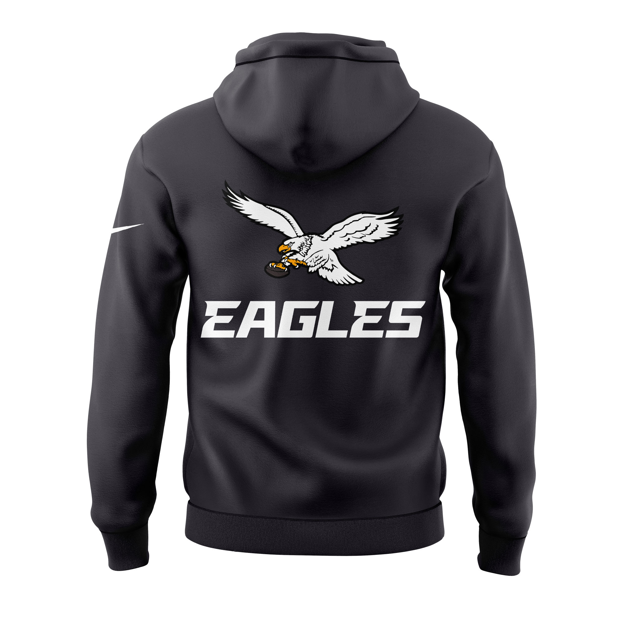Anthracite Philadelphia Eagles Super Bowl LIX Champions Locker Room Trophy Collection Hoodie V2 - Famjoys Anthracite Philadelphia Eagles Super Bowl LIX Champions Locker Room Trophy Collection Hoodie V2 - Famjoys