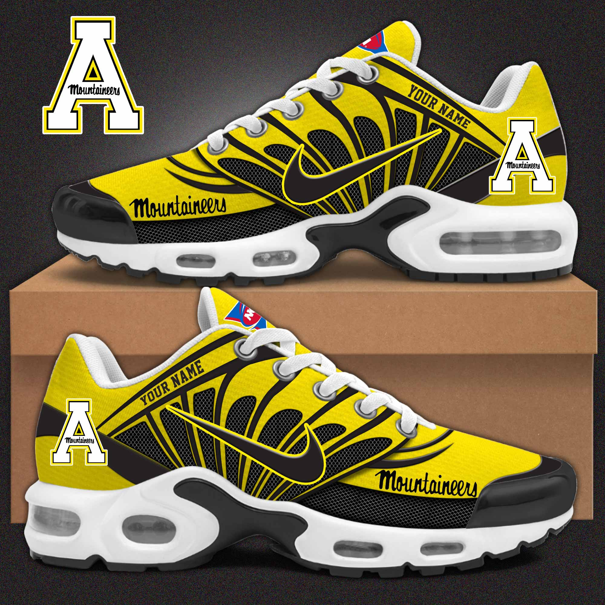 Appalachian State Mountaineers Personalized Shoes S516508 - Famjoys Appalachian State Mountaineers Personalized Shoes S516508 - Famjoys