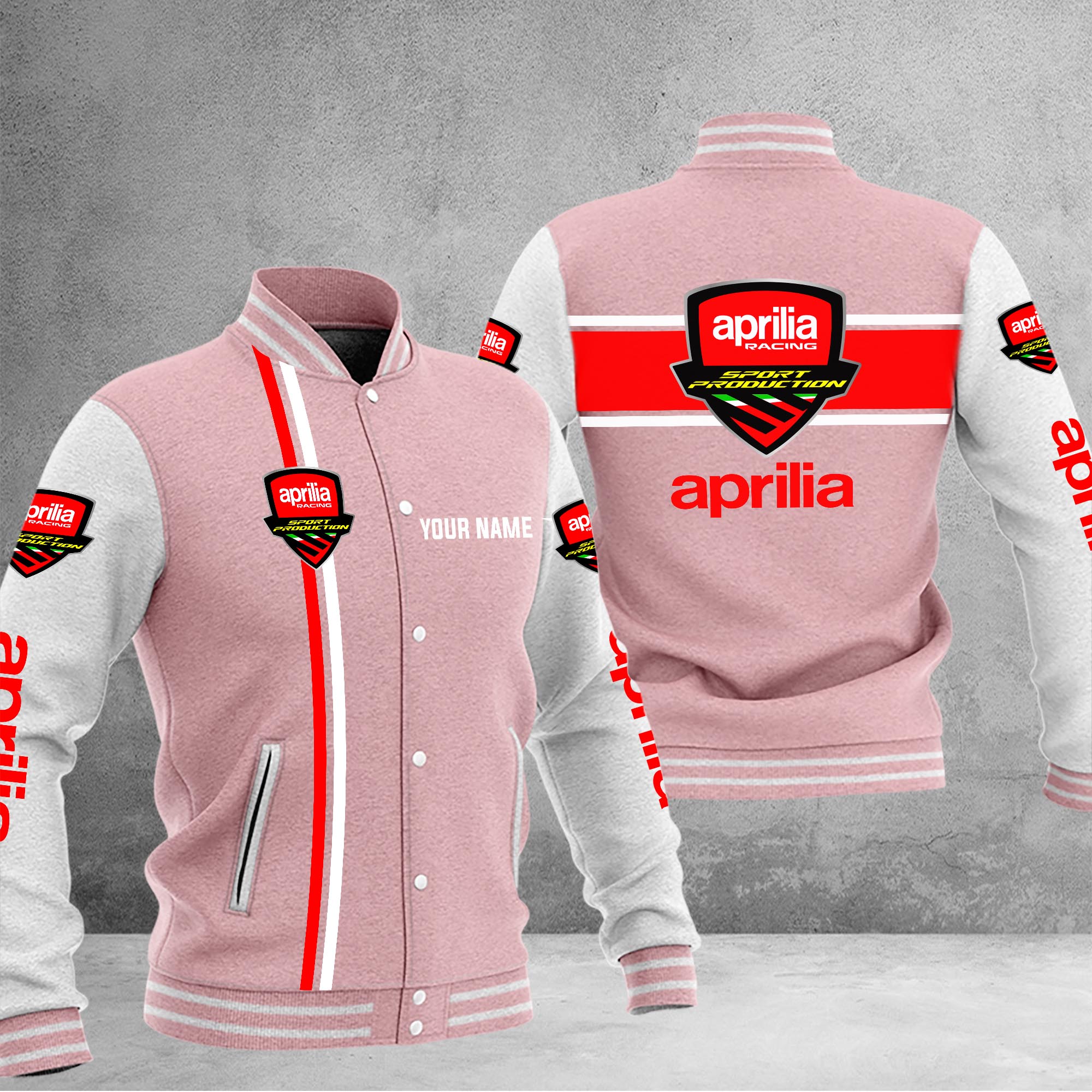 Aprilia Baseball Jacket - Famjoys Aprilia Baseball Jacket - Famjoys
