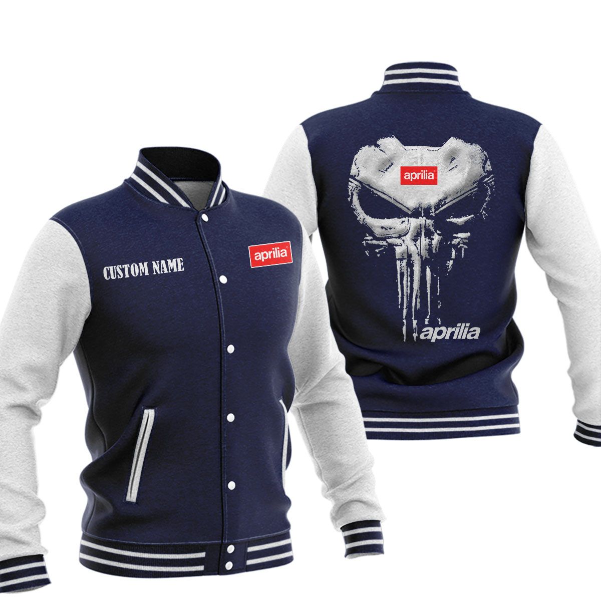 Aprilia Baseball Jacket, Multicolor - Famjoys Aprilia Baseball Jacket, Multicolor - Famjoys