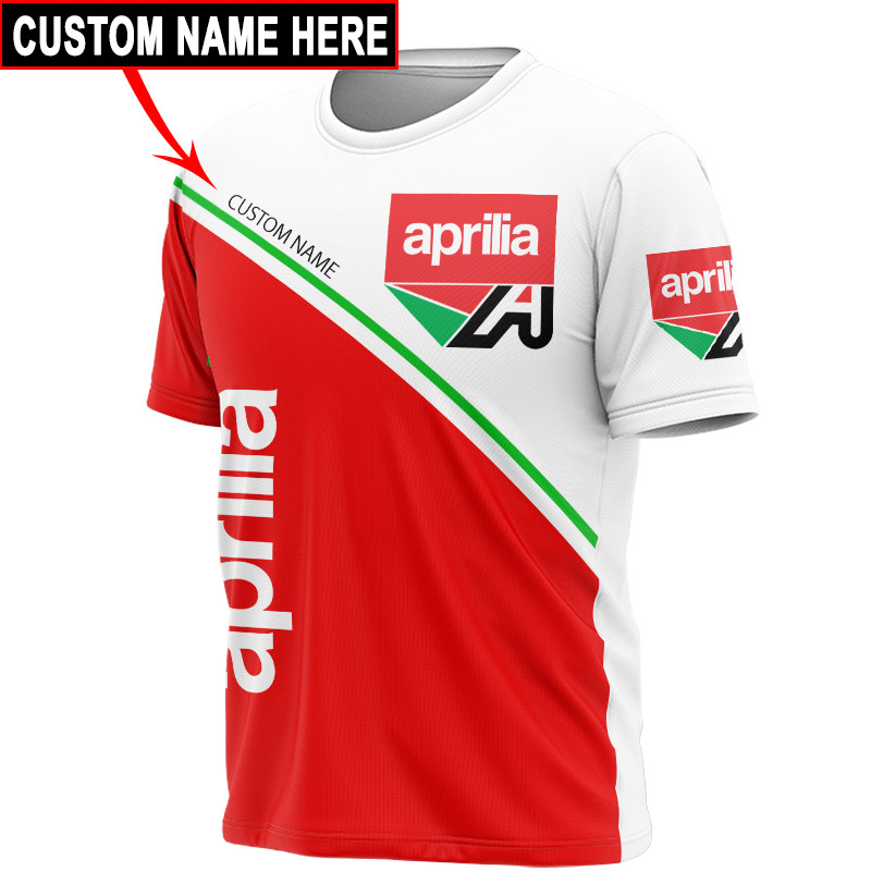 Aprilia t-shirt hoodie apparel 3D full printing - Famjoys Aprilia t-shirt hoodie apparel 3D full printing - Famjoys
