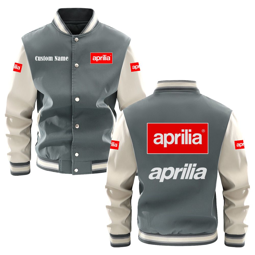 Aprilia Varsity Jacket, Baseball jacket, Letterman Jacket Customize Name, Multicolor - Famjoys Aprilia Varsity Jacket, Baseball jacket, Letterman Jacket Customize Name, Multicolor - Famjoys