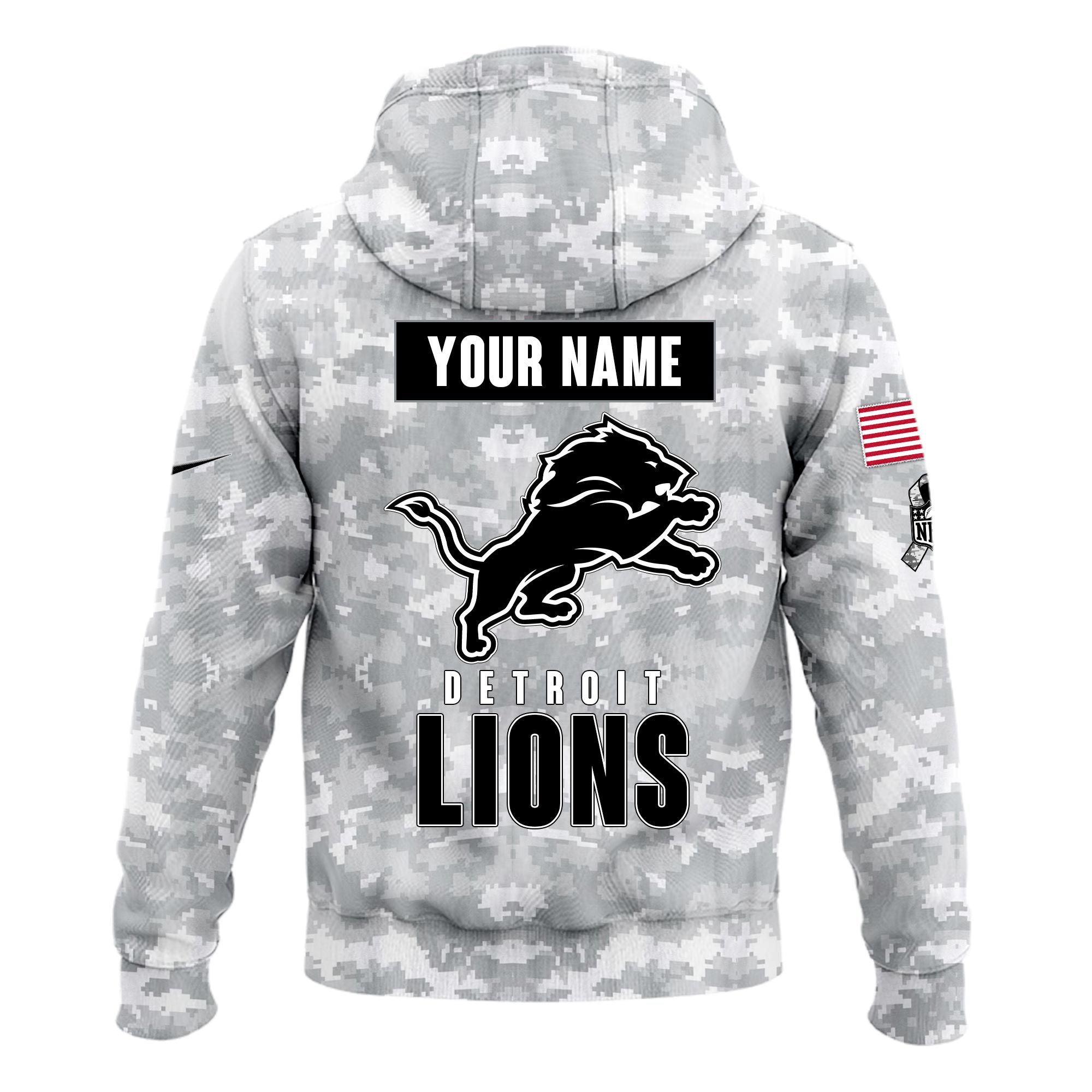 Arctic Camo Detroit Lions Salute to Service Club Hoodie 2024 - Famjoys Arctic Camo Detroit Lions Salute to Service Club Hoodie 2024 - Famjoys