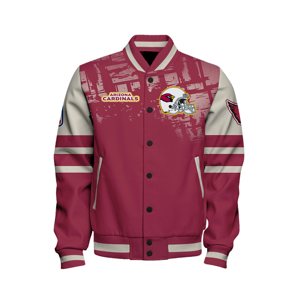 Arizona Cardinals - A Class Above Unisex Varsity Jacket - Famjoys Arizona Cardinals - A Class Above Unisex Varsity Jacket - Famjoys