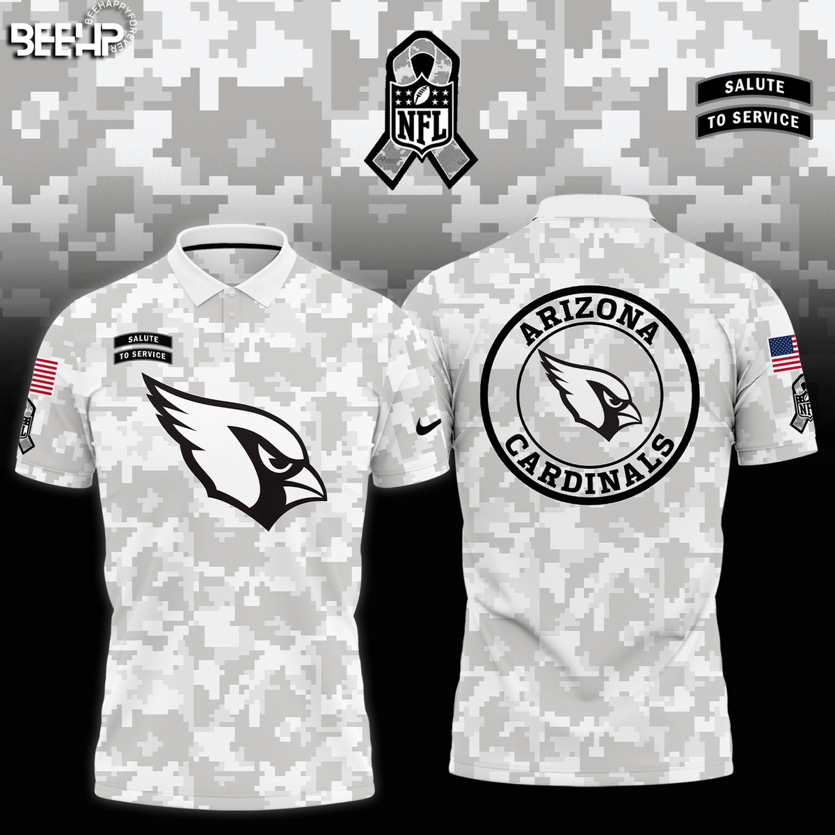 Arizona Cardinals Camo Salute to Service Combo - Famjoys Arizona Cardinals Camo Salute to Service Combo - Famjoys