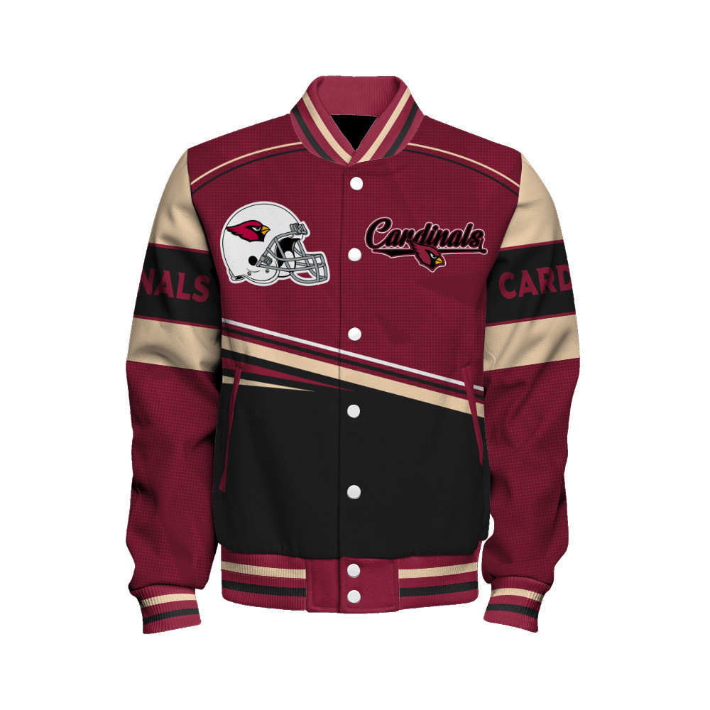 Arizona Cardinals - Dare To Be Different Unisex Varsity Jacket - Famjoys Arizona Cardinals - Dare To Be Different Unisex Varsity Jacket - Famjoys