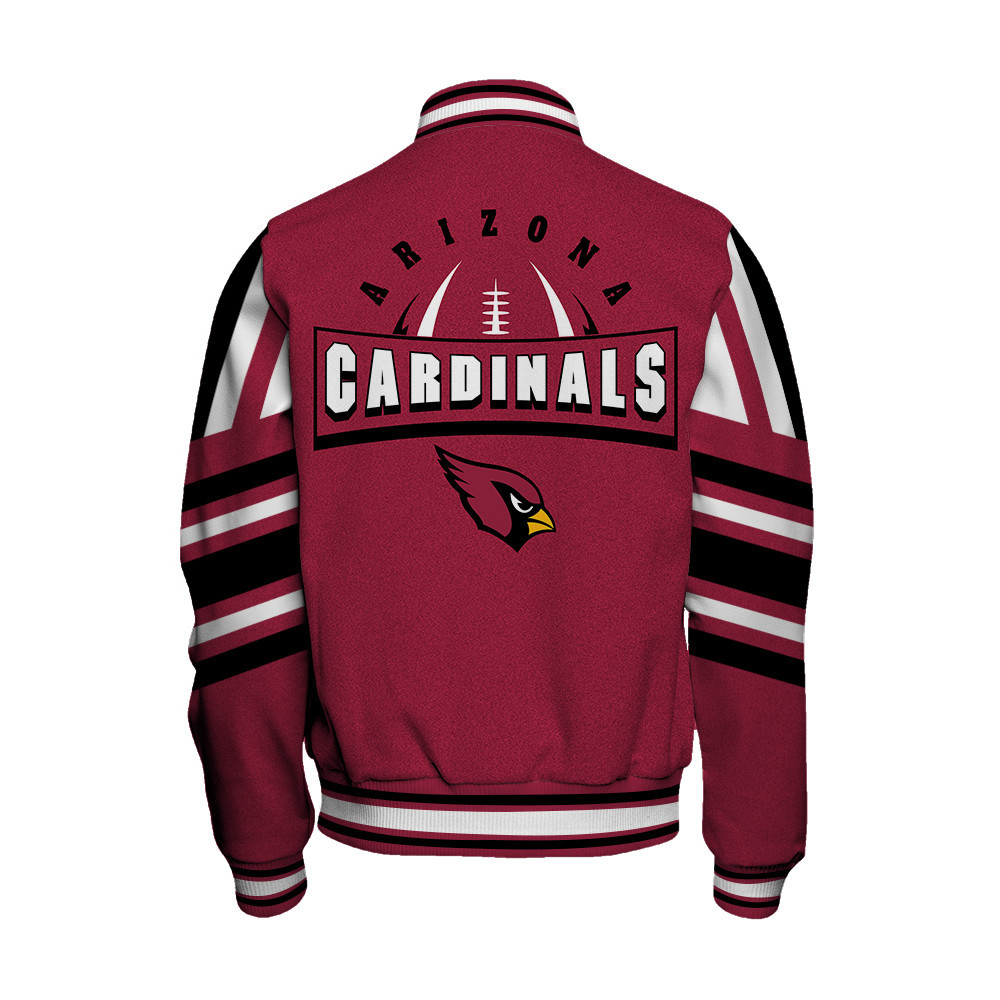 Arizona Cardinals - Immortal Faith Unisex Varsity Jacket - Famjoys Arizona Cardinals - Immortal Faith Unisex Varsity Jacket - Famjoys
