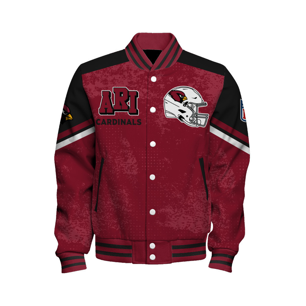 Arizona Cardinals - Immortal Style Unisex Varsity Jacket - Famjoys Arizona Cardinals - Immortal Style Unisex Varsity Jacket - Famjoys