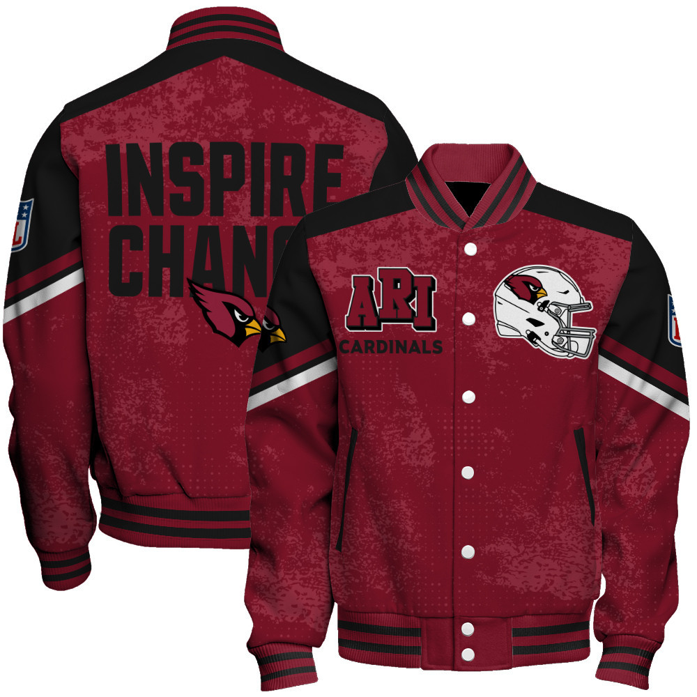 Arizona Cardinals - Immortal Style Unisex Varsity Jacket - Famjoys Arizona Cardinals - Immortal Style Unisex Varsity Jacket - Famjoys