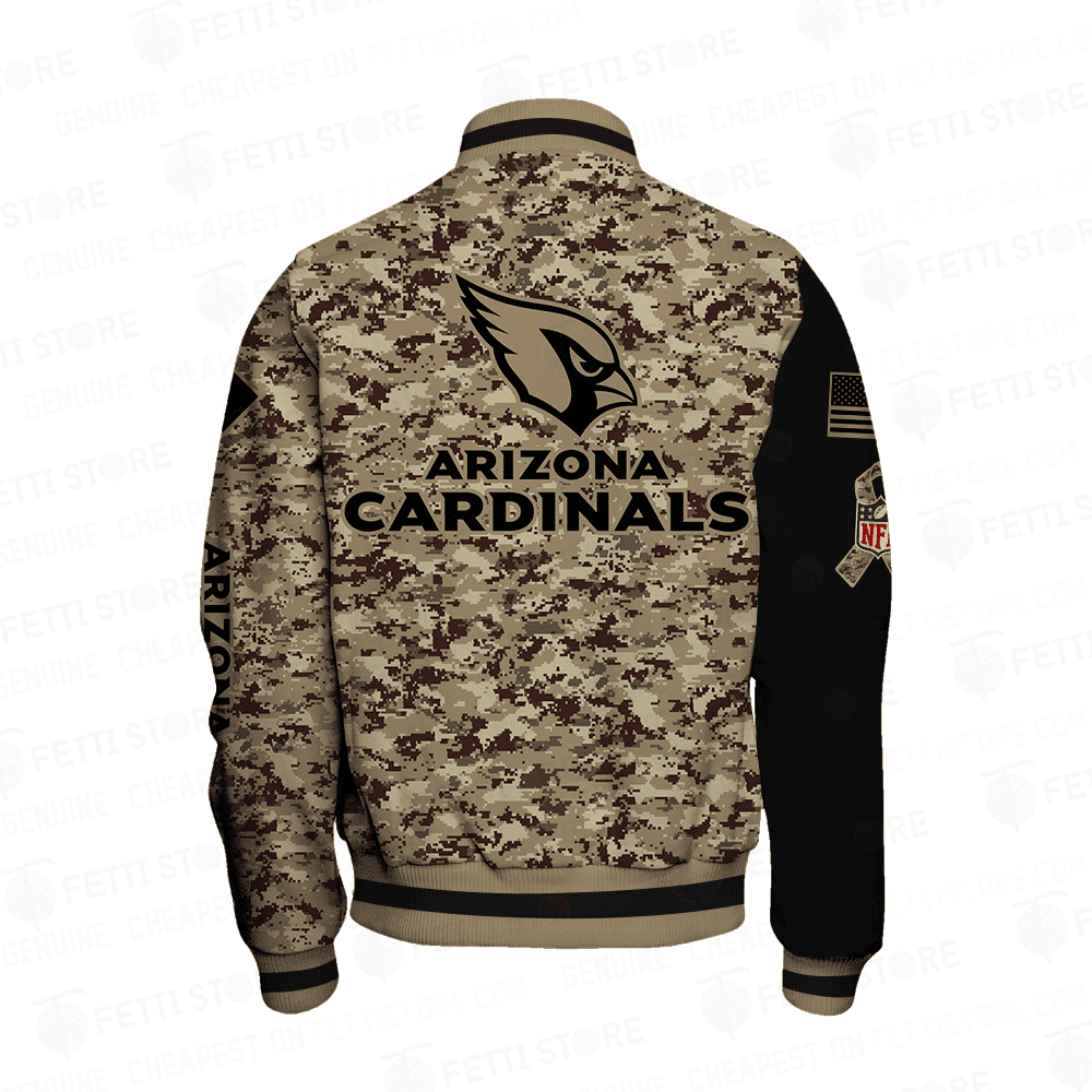 Arizona Cardinals - National Football League AOP Varsity Jacket V1 - Famjoys Arizona Cardinals - National Football League AOP Varsity Jacket V1 - Famjoys