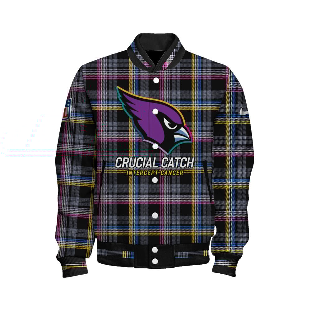 Arizona Cardinals National Football League Crucial Catch Unisex Varsity Jacket - Famjoys Arizona Cardinals National Football League Crucial Catch Unisex Varsity Jacket - Famjoys