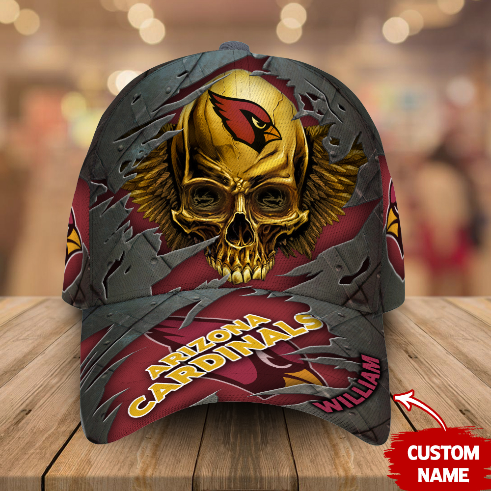 Arizona Cardinals-Personalized Skull Cap V2-SPCAPA0109001