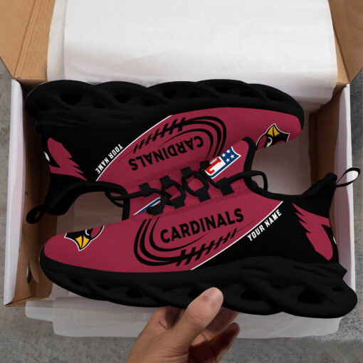 Arizona Cardinals Shoes Custom Max Soul Shoes V06 - Famjoys Arizona Cardinals Shoes Custom Max Soul Shoes V06 - Famjoys