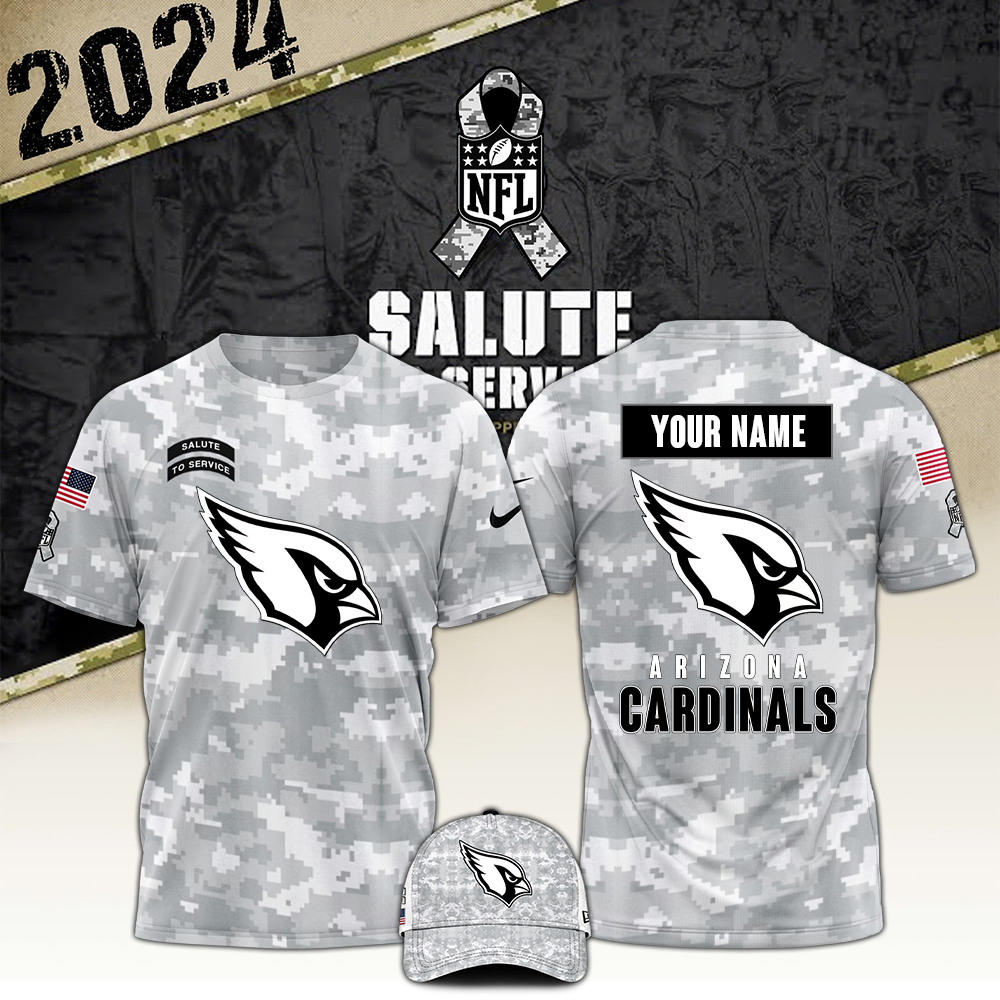 Arizona Cardinals Tshirt Camo Salute to Service Club - Famjoys Arizona Cardinals Tshirt Camo Salute to Service Club - Famjoys