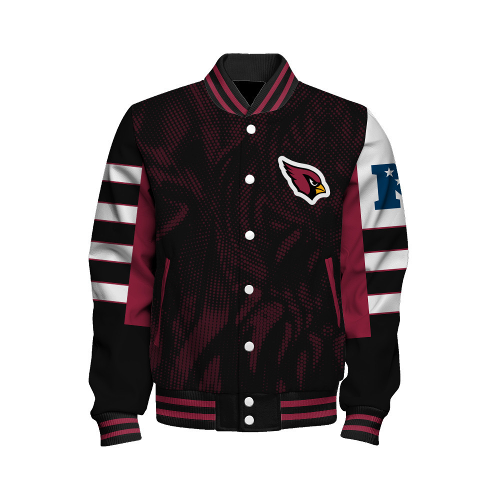 Arizona Cardinals - Wear Your Passion Unisex Varsity Jacket - Famjoys Arizona Cardinals - Wear Your Passion Unisex Varsity Jacket - Famjoys