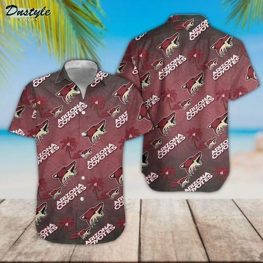 Arizona Coyotes Hawaiian Shirt - Famjoys Arizona Coyotes Hawaiian Shirt - Famjoys
