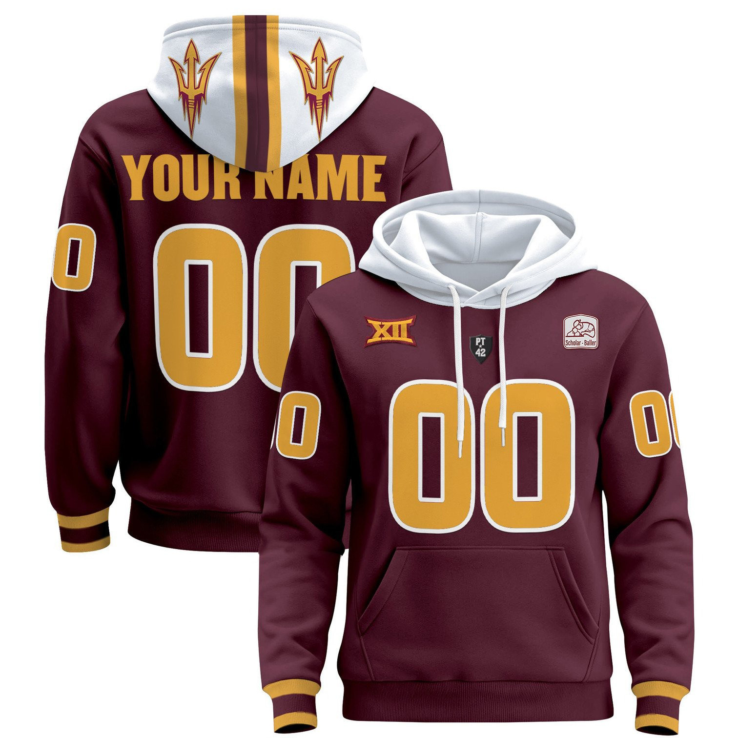Arizona State Sun Devils Football Hoodie - Famjoys Arizona State Sun Devils Football Hoodie - Famjoys