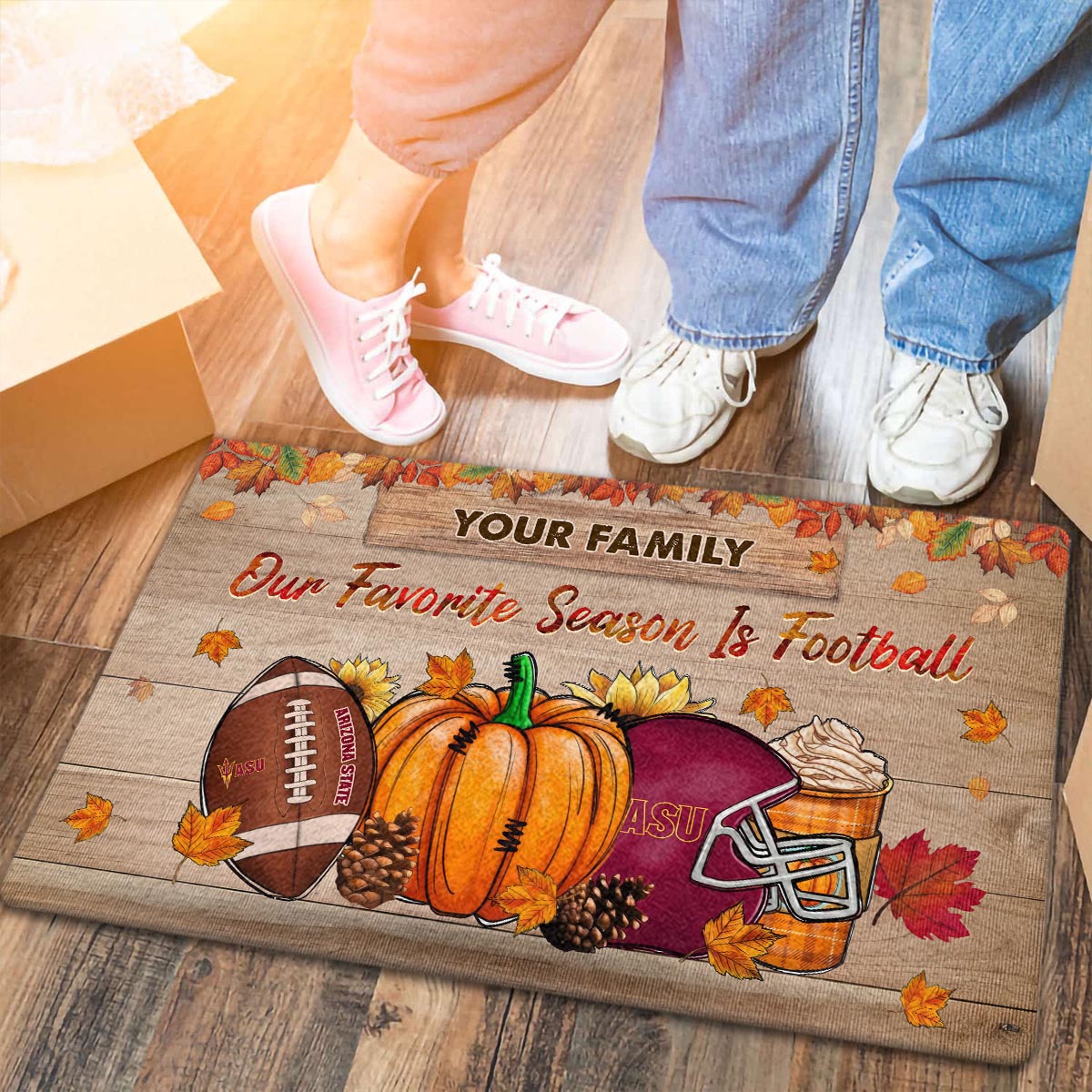 Arizona State Sun Devils Our Favorite Season is Football Doormat - Famjoys Arizona State Sun Devils Our Favorite Season is Football Doormat - Famjoys