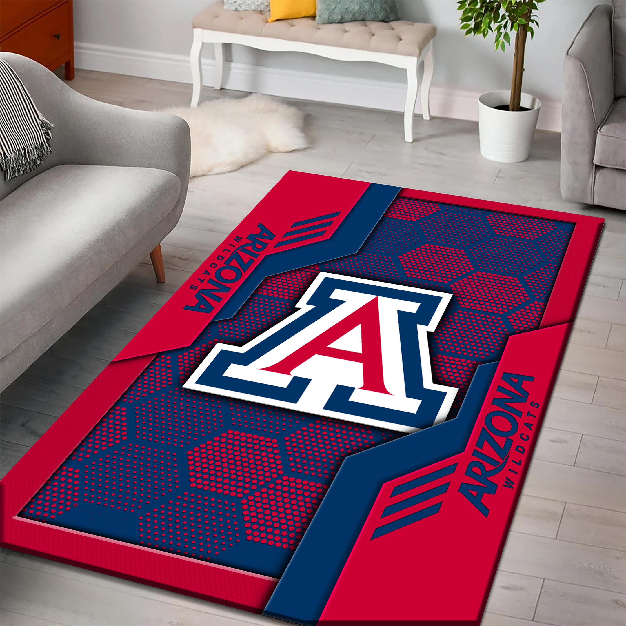 Arizona Wildcats Area Rugs 3723 - Famjoys Arizona Wildcats Area Rugs 3723 - Famjoys