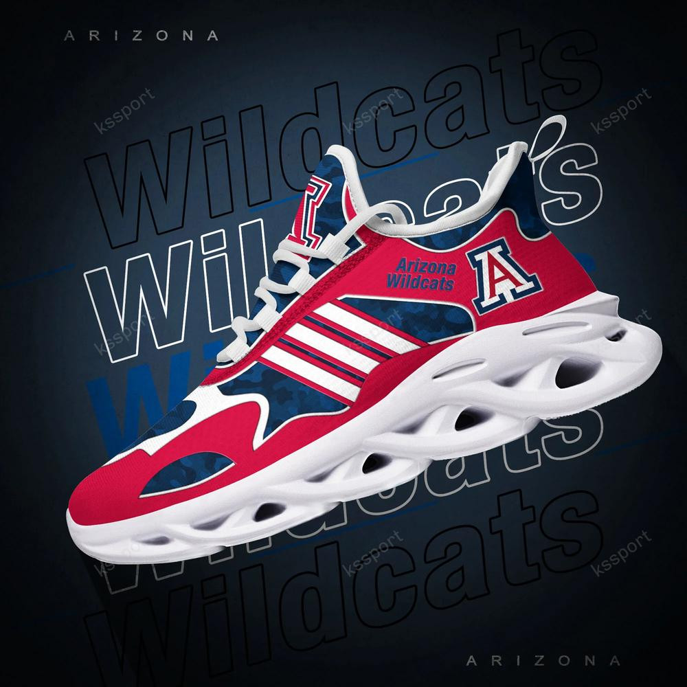 Arizona Wildcats Max Soul Clunky, Camo Running Sneakers For Fan Ever - Famjoys Arizona Wildcats Max Soul Clunky, Camo Running Sneakers For Fan Ever - Famjoys