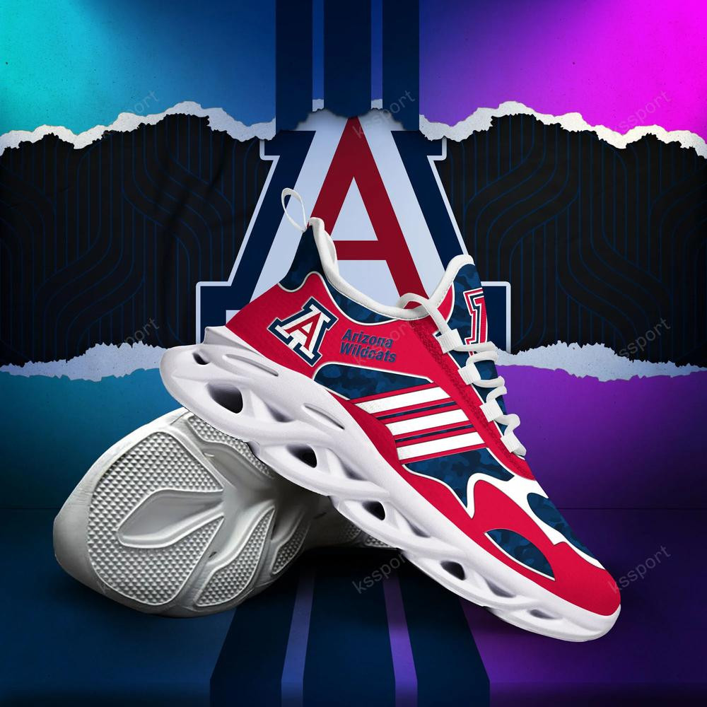 Arizona Wildcats Max Soul Clunky, Camo Running Sneakers For Fan Ever - Famjoys Arizona Wildcats Max Soul Clunky, Camo Running Sneakers For Fan Ever - Famjoys