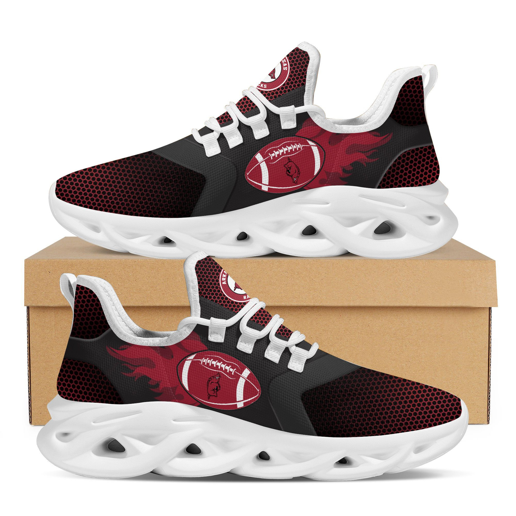 Arkansas Razorbacks Fire Ball Max Soul - Famjoys Arkansas Razorbacks Fire Ball Max Soul - Famjoys
