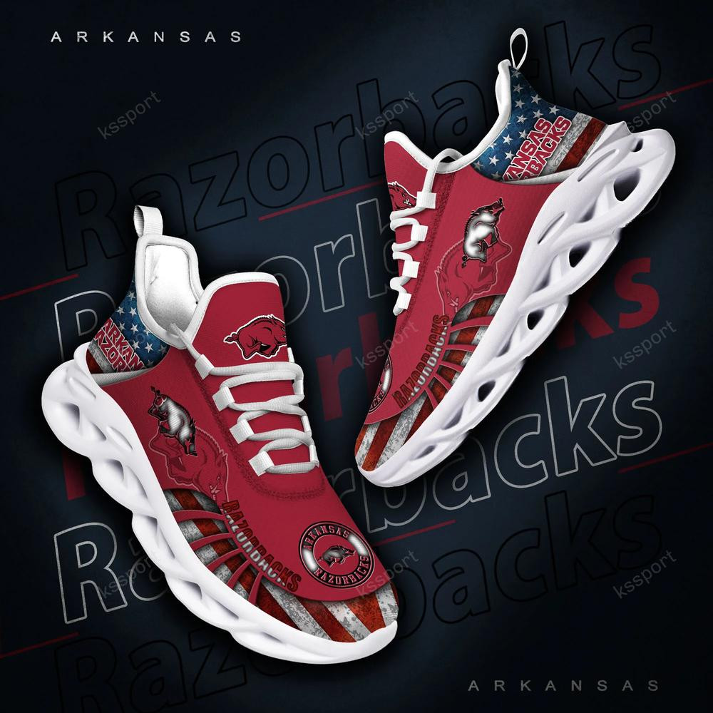 Arkansas Razorbacks Max Soul Clunky Shoes - Famjoys Arkansas Razorbacks Max Soul Clunky Shoes - Famjoys