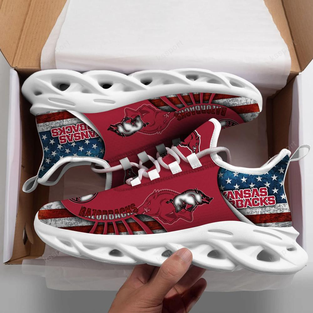 Arkansas Razorbacks Max Soul Clunky Shoes - Famjoys Arkansas Razorbacks Max Soul Clunky Shoes - Famjoys