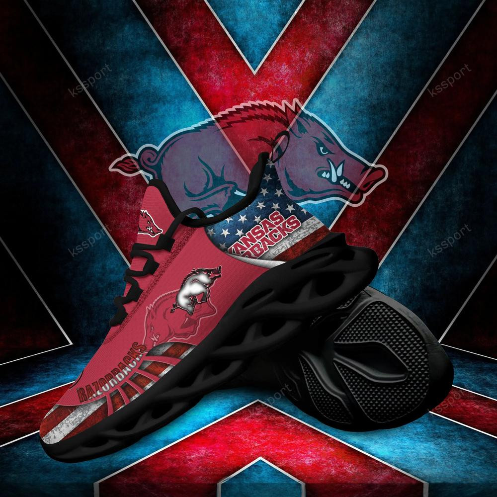 Arkansas Razorbacks Max Soul Clunky Shoes - Famjoys Arkansas Razorbacks Max Soul Clunky Shoes - Famjoys