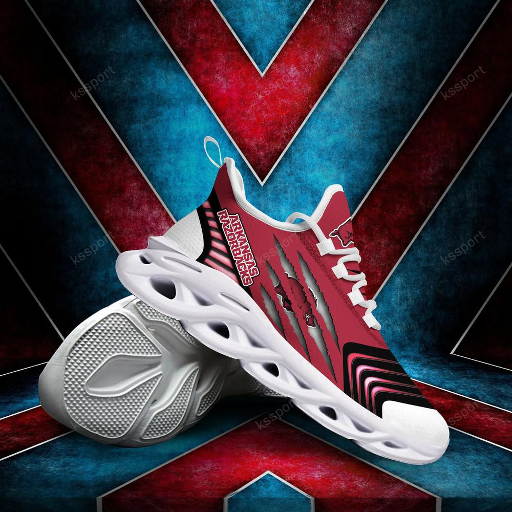 Arkansas Razorbacks Max Soul Sneakers Chunky - Famjoys Arkansas Razorbacks Max Soul Sneakers Chunky - Famjoys