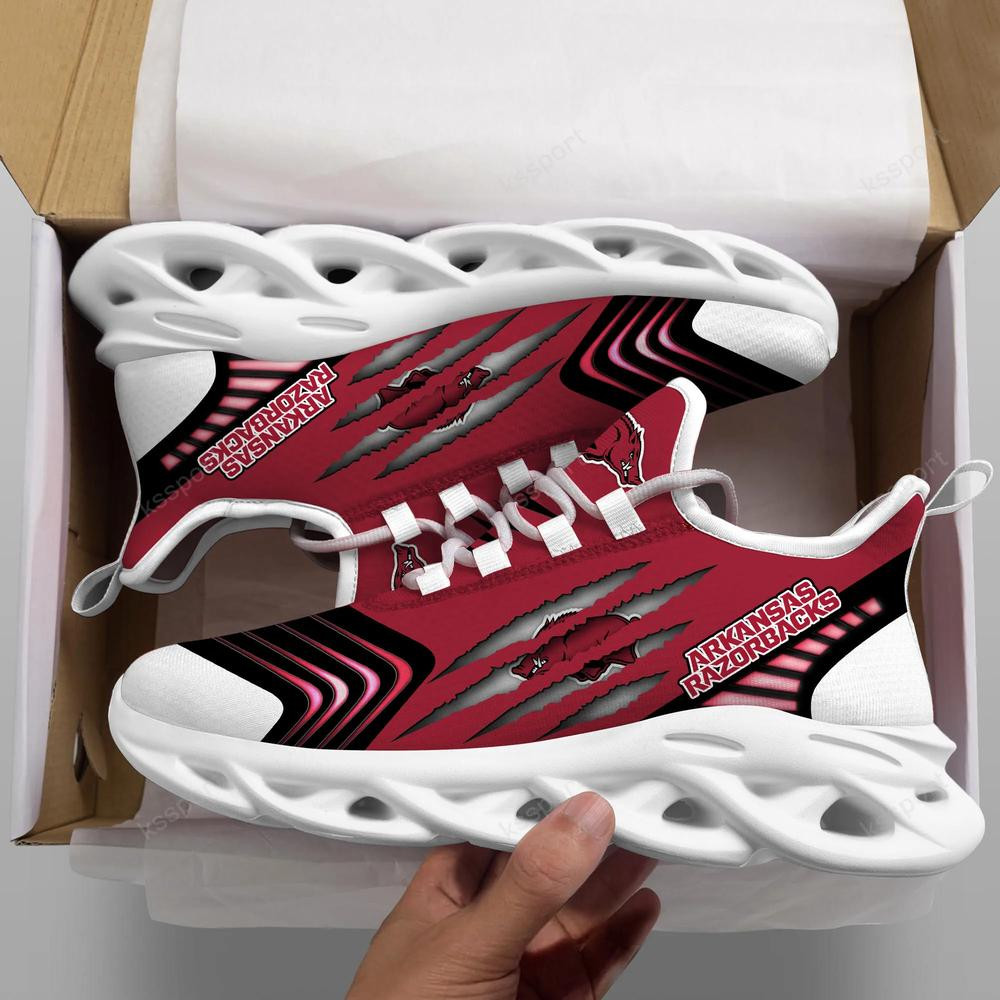 Arkansas Razorbacks Max Soul Sneakers Chunky - Famjoys Arkansas Razorbacks Max Soul Sneakers Chunky - Famjoys