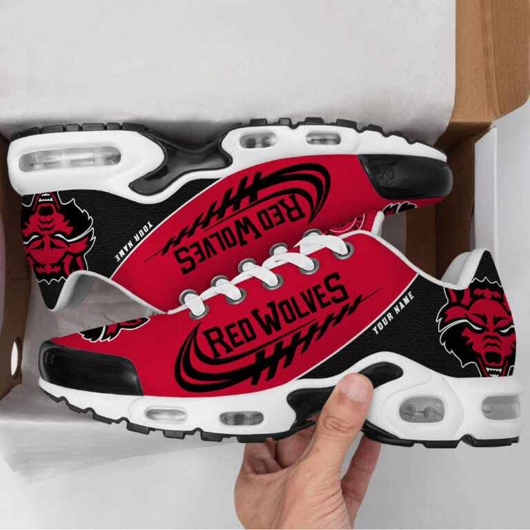 Arkansas State Red Wolves Custom Name TN Shoes DS001 - Famjoys Arkansas State Red Wolves Custom Name TN Shoes DS001 - Famjoys