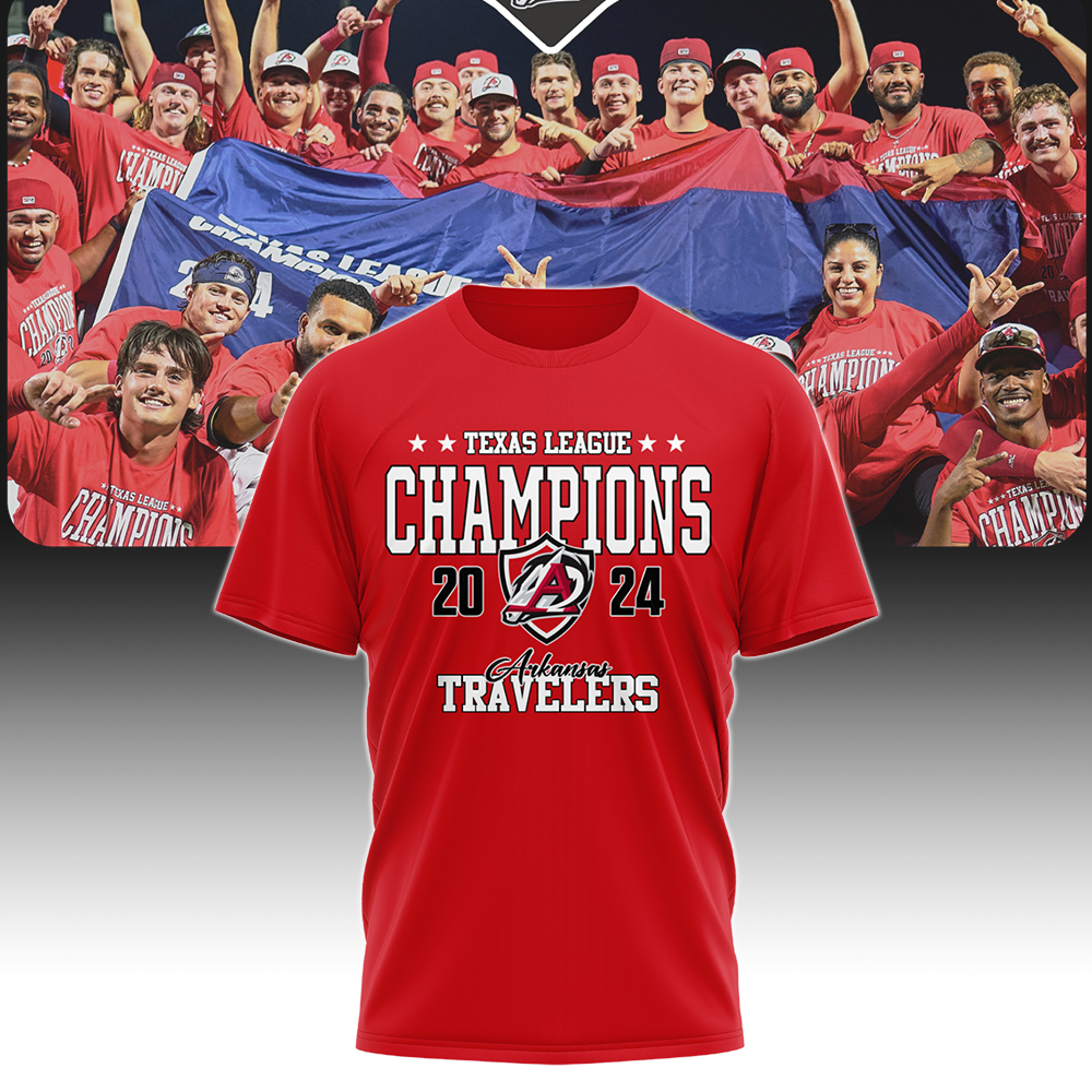 Arkansas Travelers TEXAS LEAGUE CHAMPIONSHIP TSHIRT - Famjoys Arkansas Travelers TEXAS LEAGUE CHAMPIONSHIP TSHIRT - Famjoys