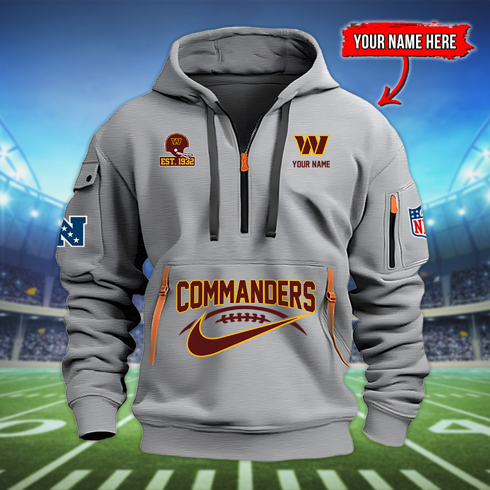 ARKNVM12316 Washington Commanders Heavy Hoodie - Famjoys ARKNVM12316 Washington Commanders Heavy Hoodie - Famjoys