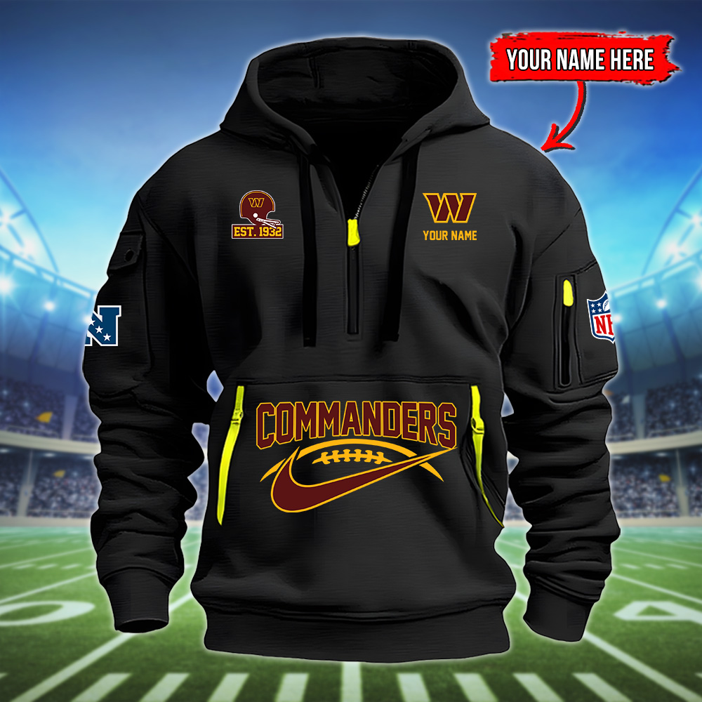 ARKNVM12316 Washington Commanders Heavy Hoodie - Famjoys ARKNVM12316 Washington Commanders Heavy Hoodie - Famjoys