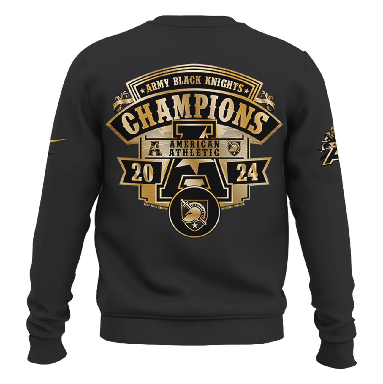 Army Black Knights American Athletic Champions Sweatshirt - Famjoys Army Black Knights American Athletic Champions Sweatshirt - Famjoys