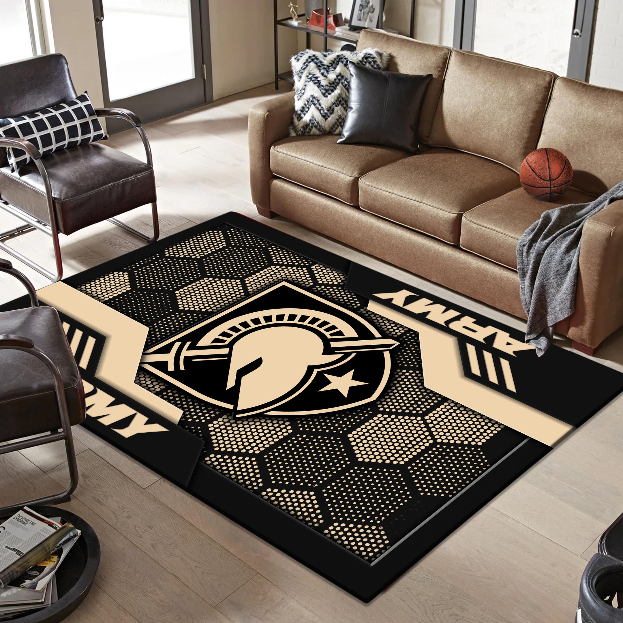 Army Black Knights Area Rugs 3708 - Famjoys Army Black Knights Area Rugs 3708 - Famjoys