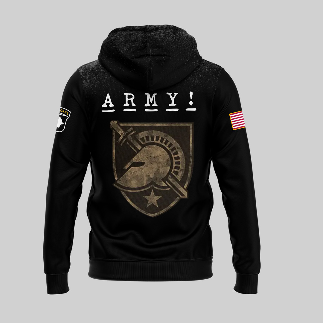 Army Black Knights Football 2024 New hoodie - Famjoys Army Black Knights Football 2024 New hoodie - Famjoys