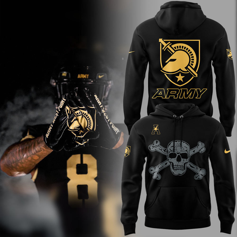 Army Black Knights Football Hoodie - Famjoys Army Black Knights Football Hoodie - Famjoys