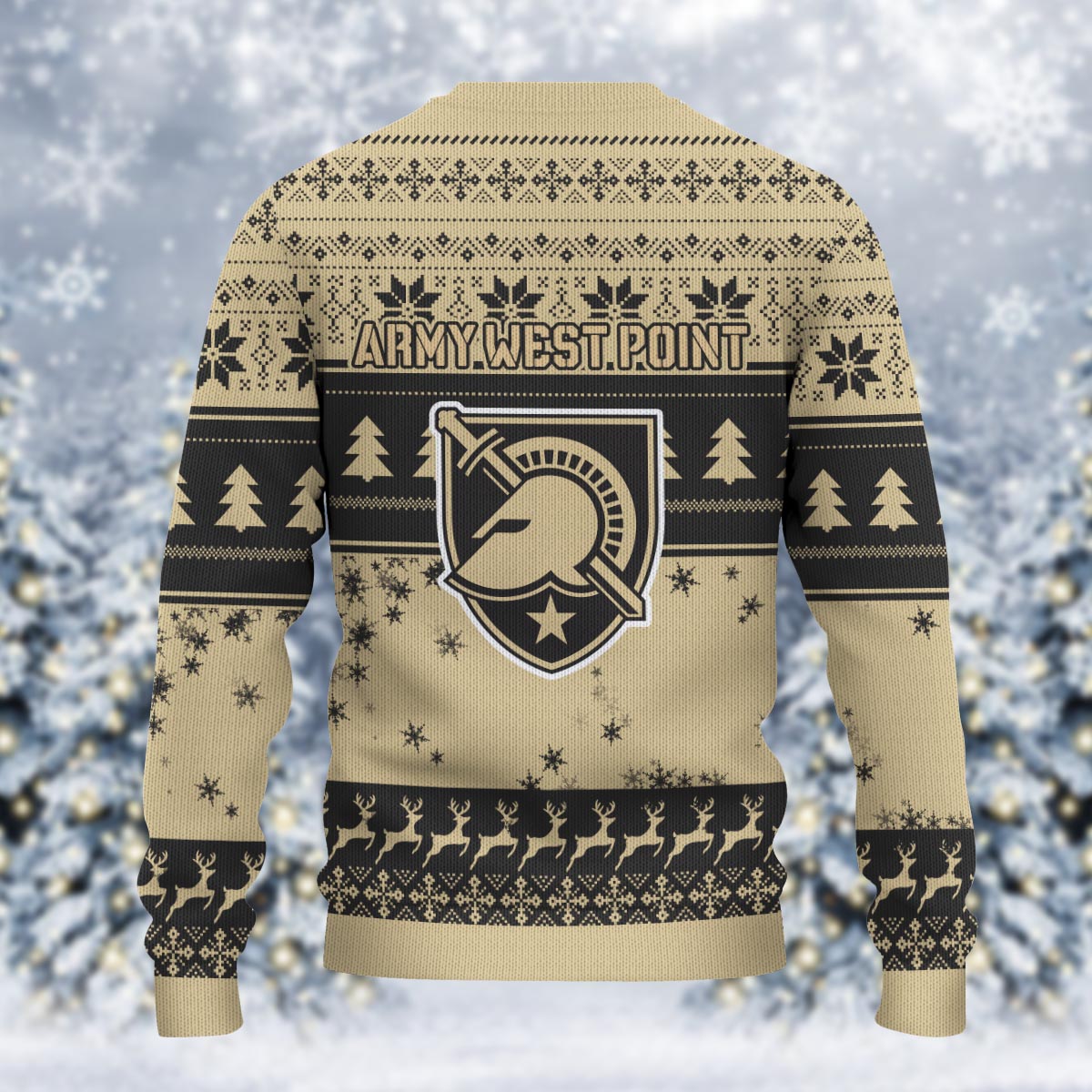 Army Black Knights Grinch Ugly Christmas Sweater - Famjoys Army Black Knights Grinch Ugly Christmas Sweater - Famjoys