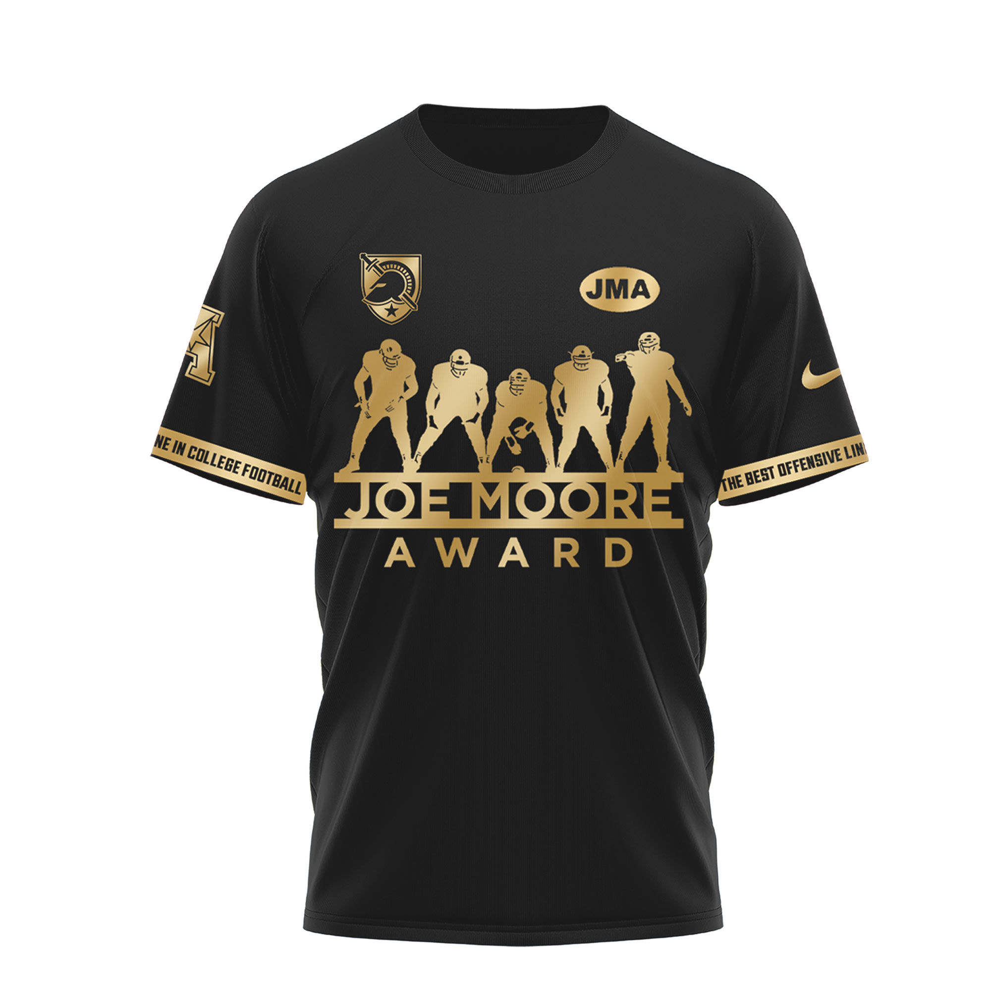 Army Black Knights Joe Moore Award Winners T-Shirt - Famjoys Army Black Knights Joe Moore Award Winners T-Shirt - Famjoys